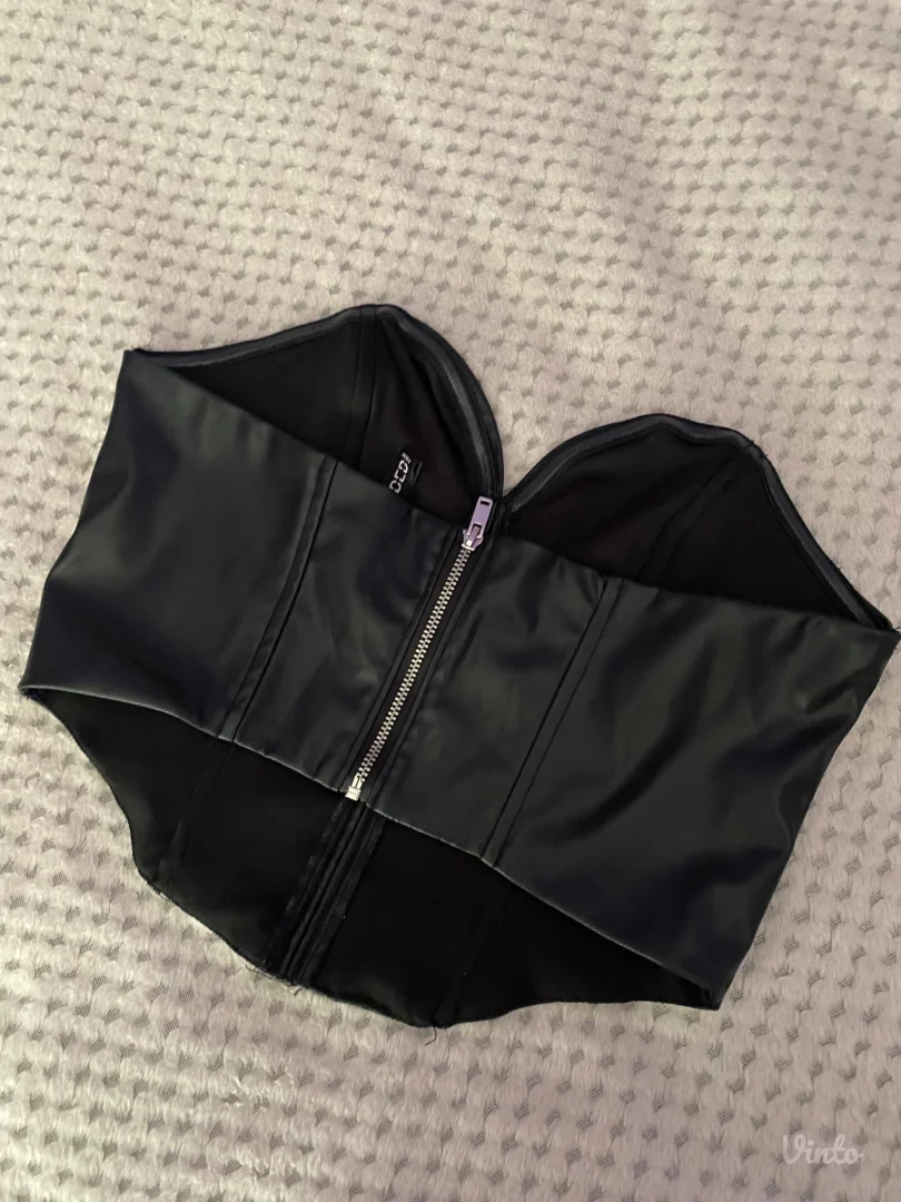 H&M kožni korset