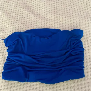Pull&bear plavi korset top