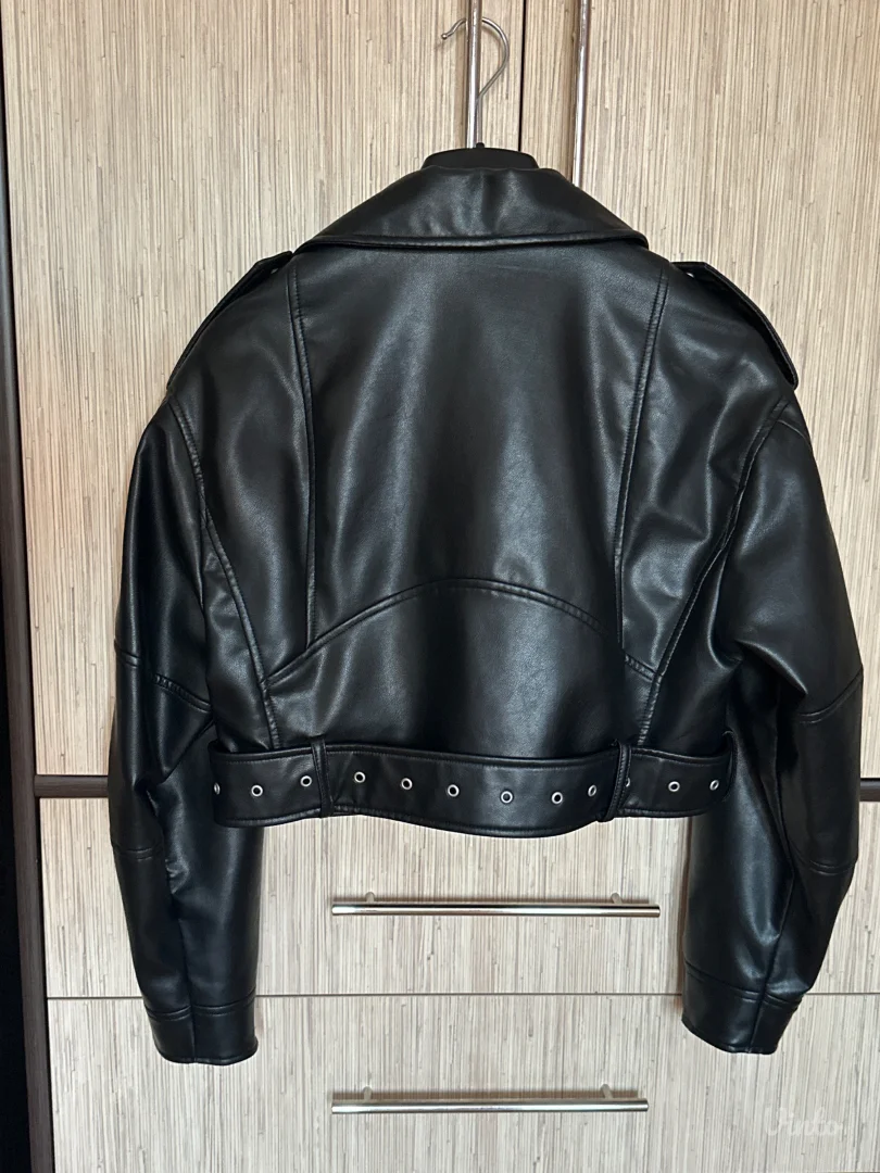 Zara jakna- FAUX LEATHER JACKET