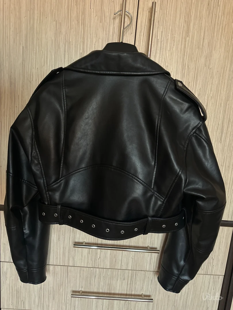 Zara jakna- FAUX LEATHER JACKET
