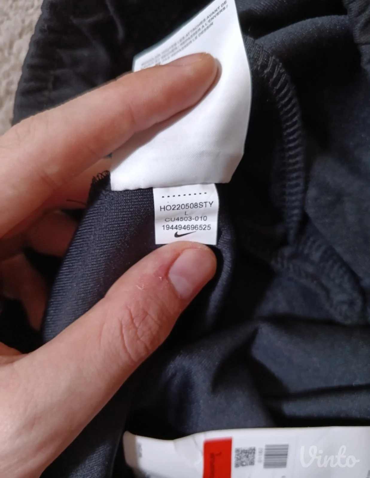 Nike Tech Fleece šorc crni original L novo