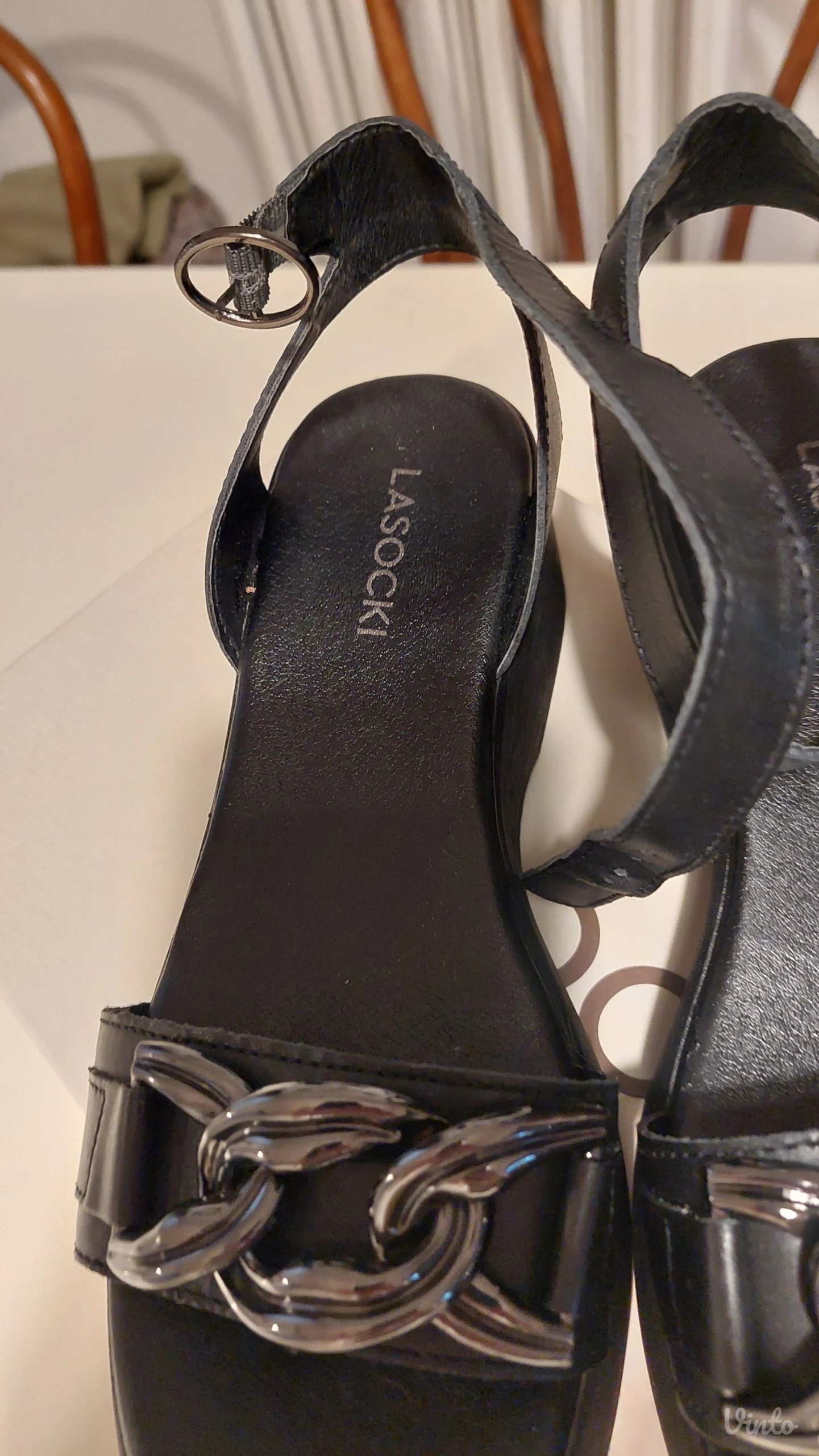 sandale koza 36 Lasocki novo platforma