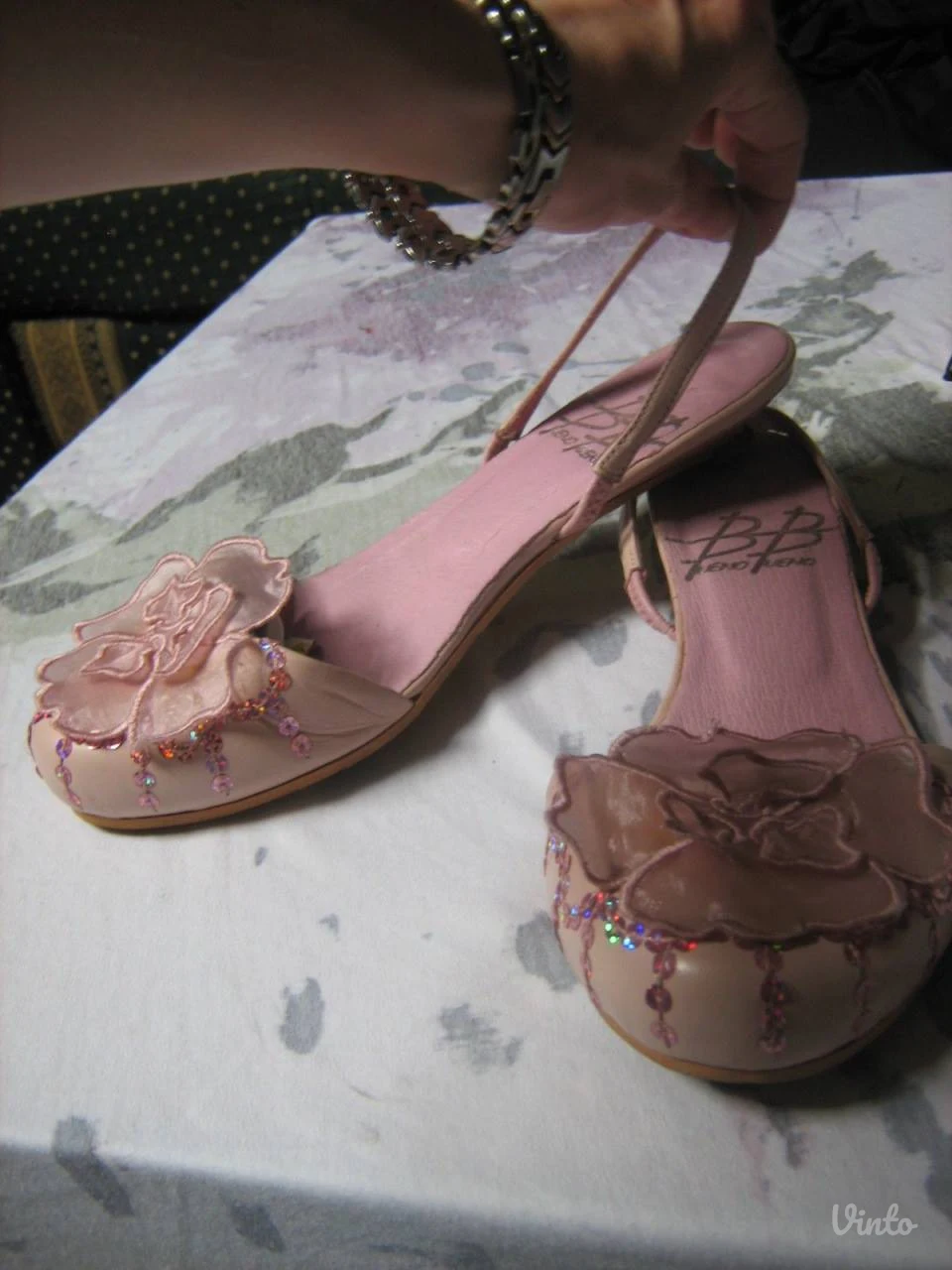 papuce 38 FIORANGELO nove sandale Bueno
