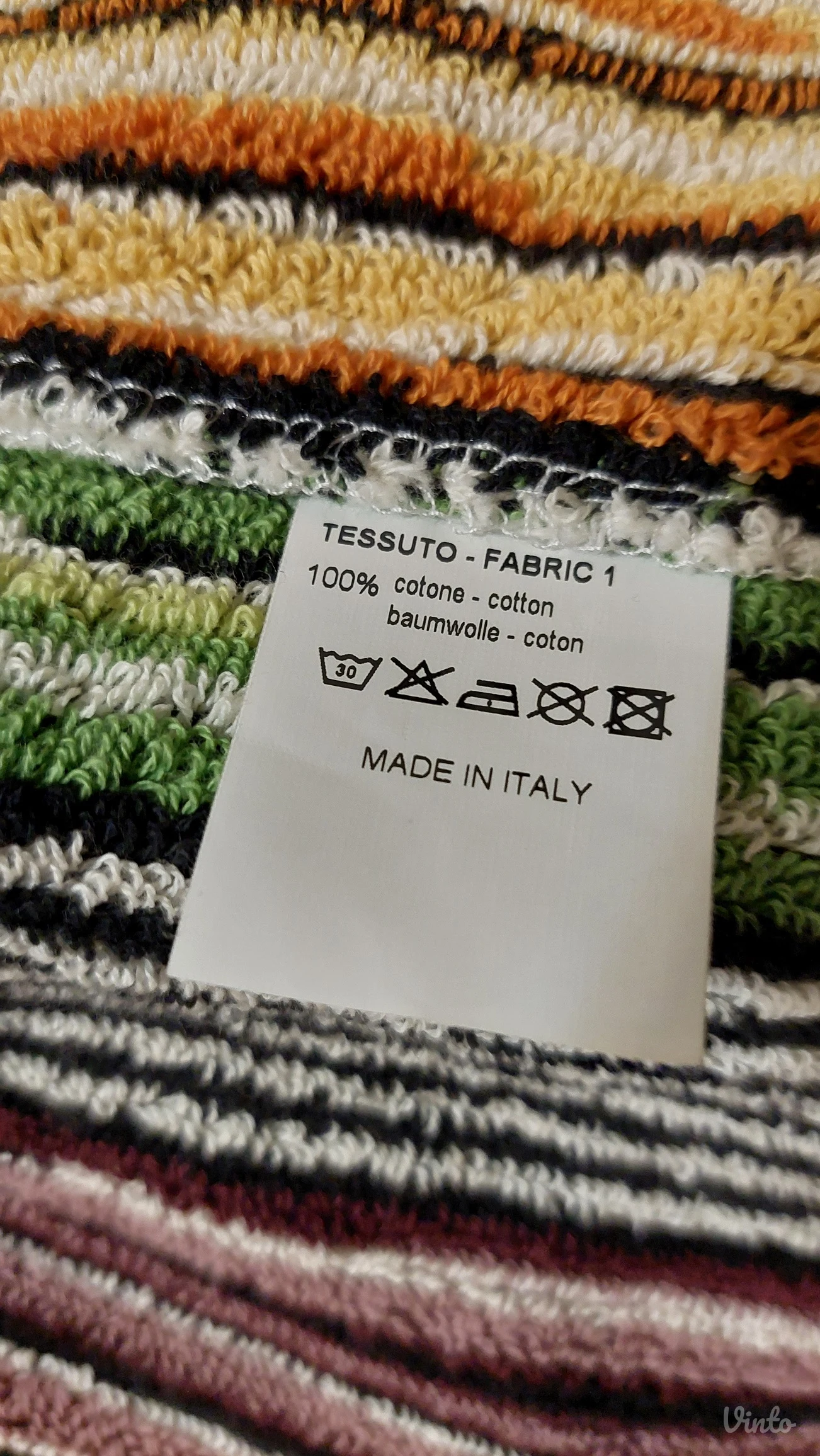 MISSONI bade mantil XXL nov