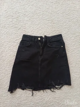 bershka teksas suknja