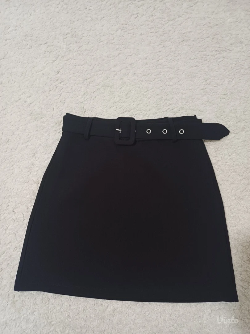 crna sinsay suknja sa kaisem S