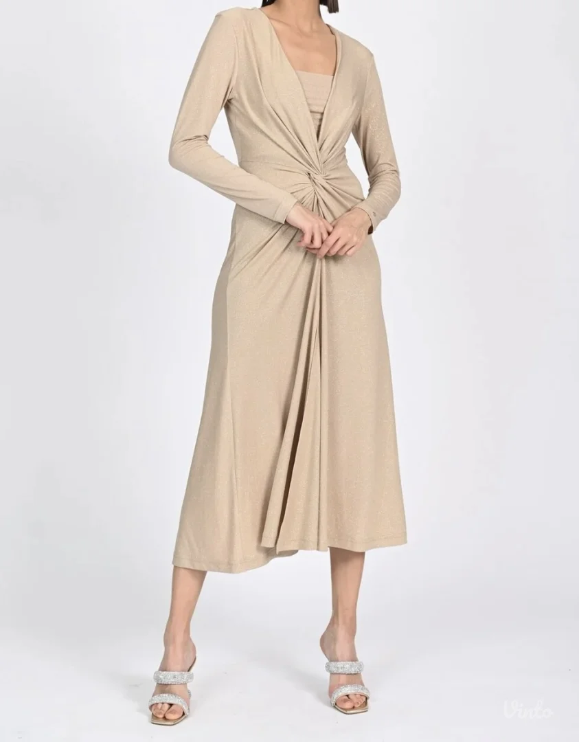 PS fashion zlatna haljina