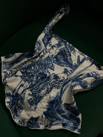plavo beli top M