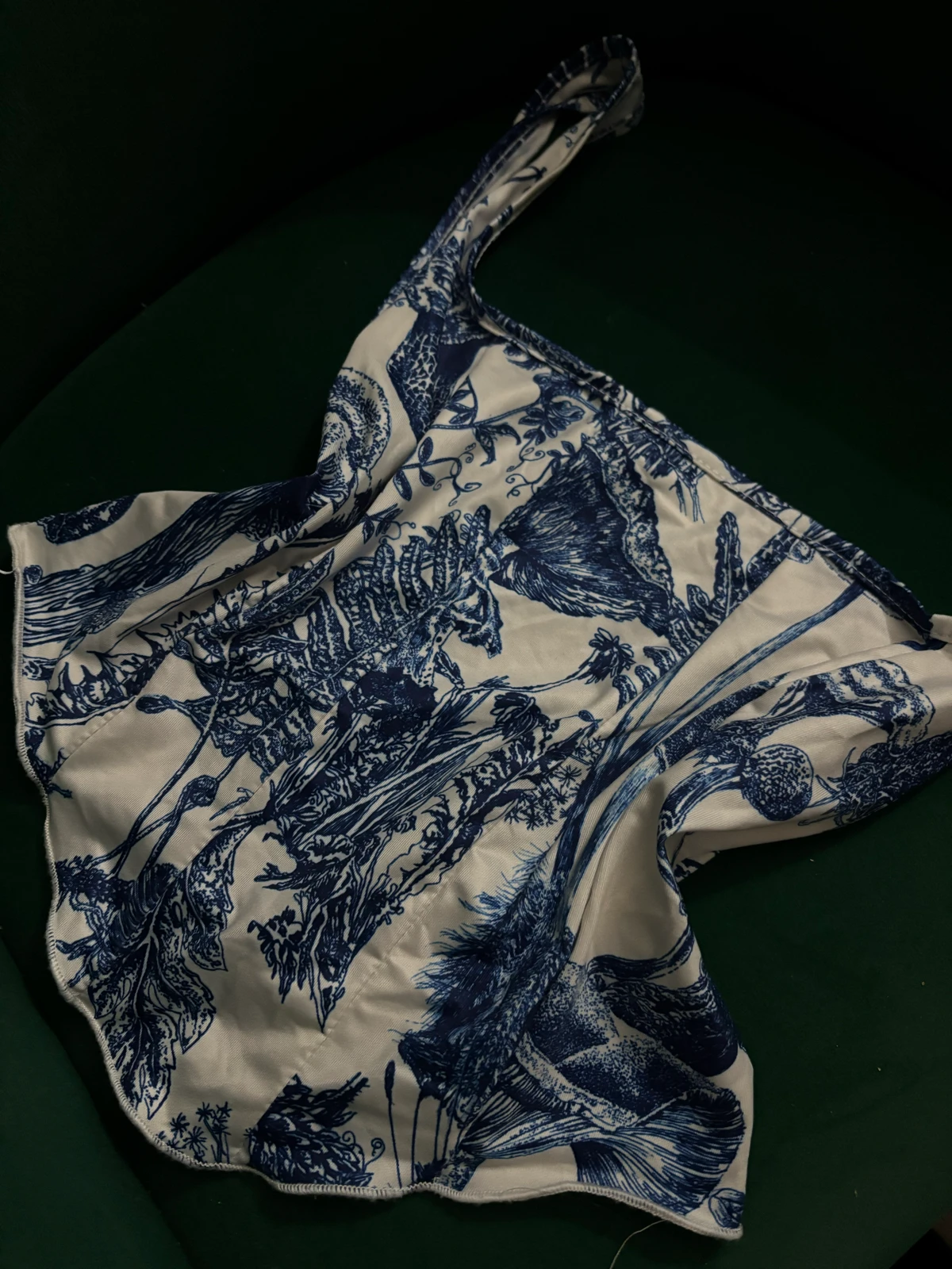 plavo beli top M