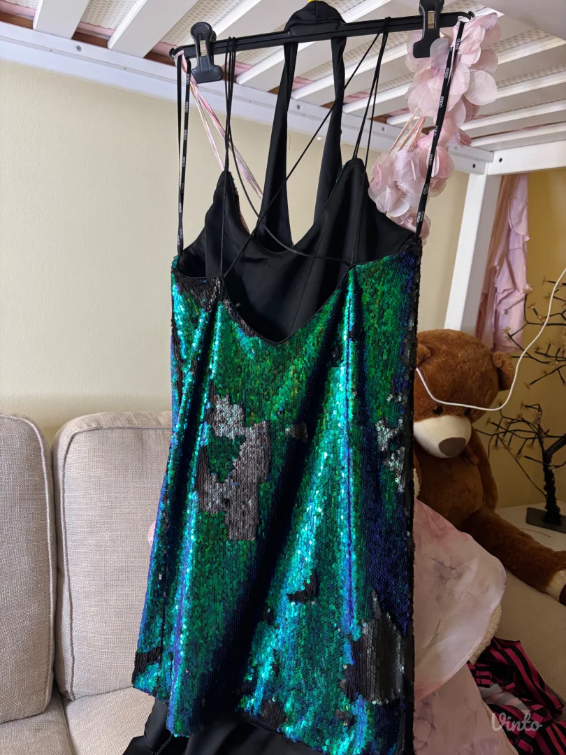 Guess sequin mini haljina