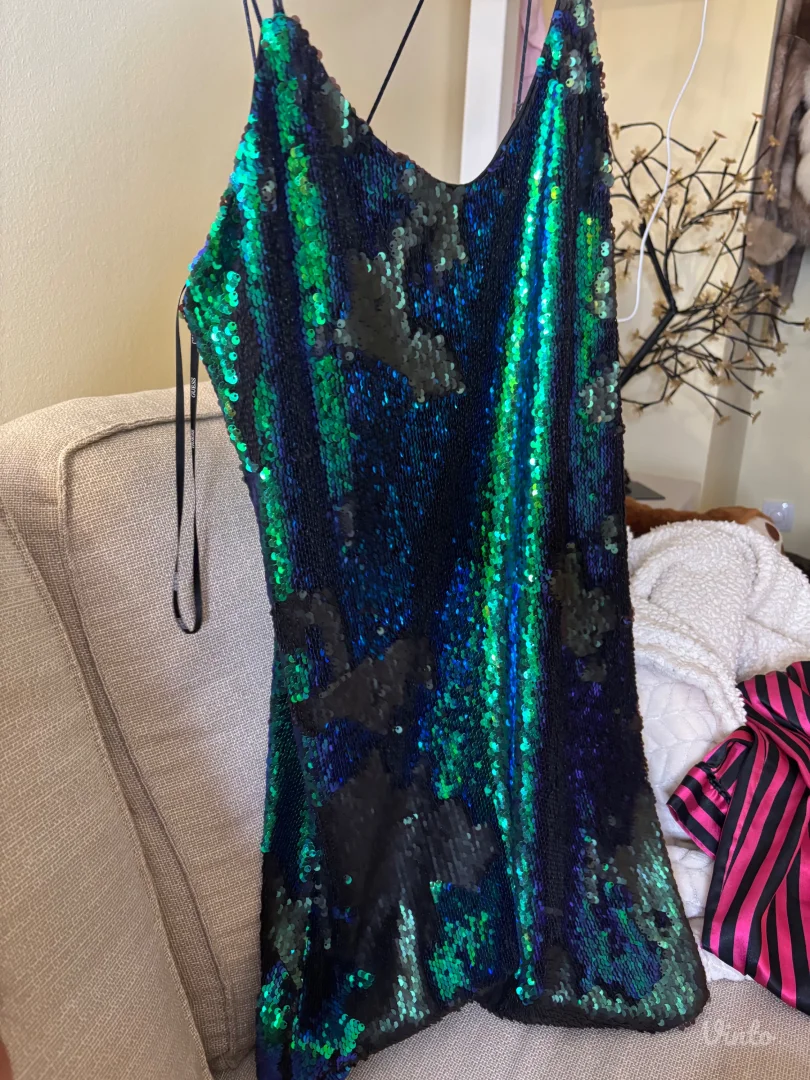 Guess sequin mini haljina