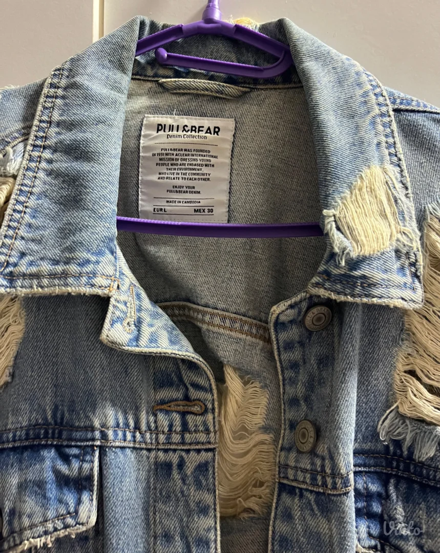 Pull and bear teksas jakna