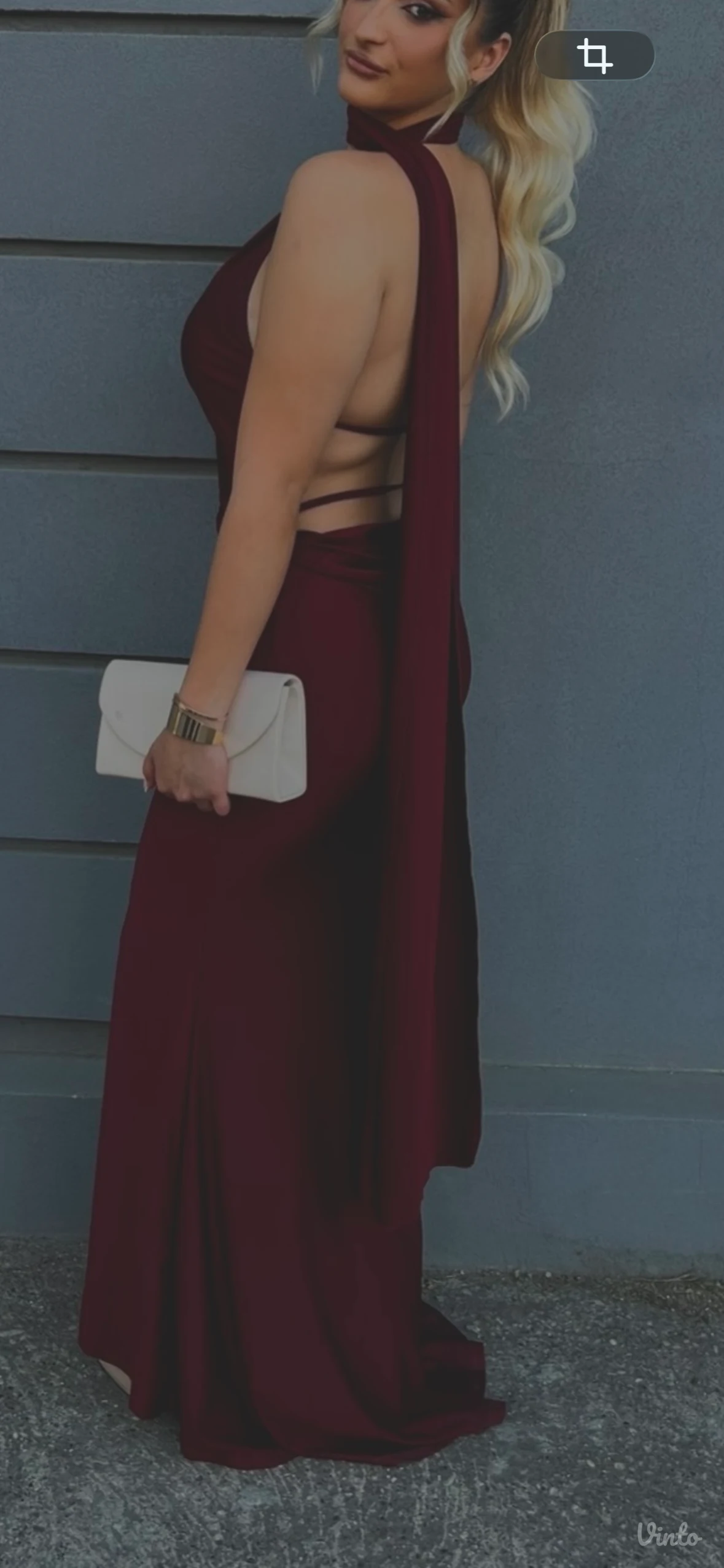Bordo haljina