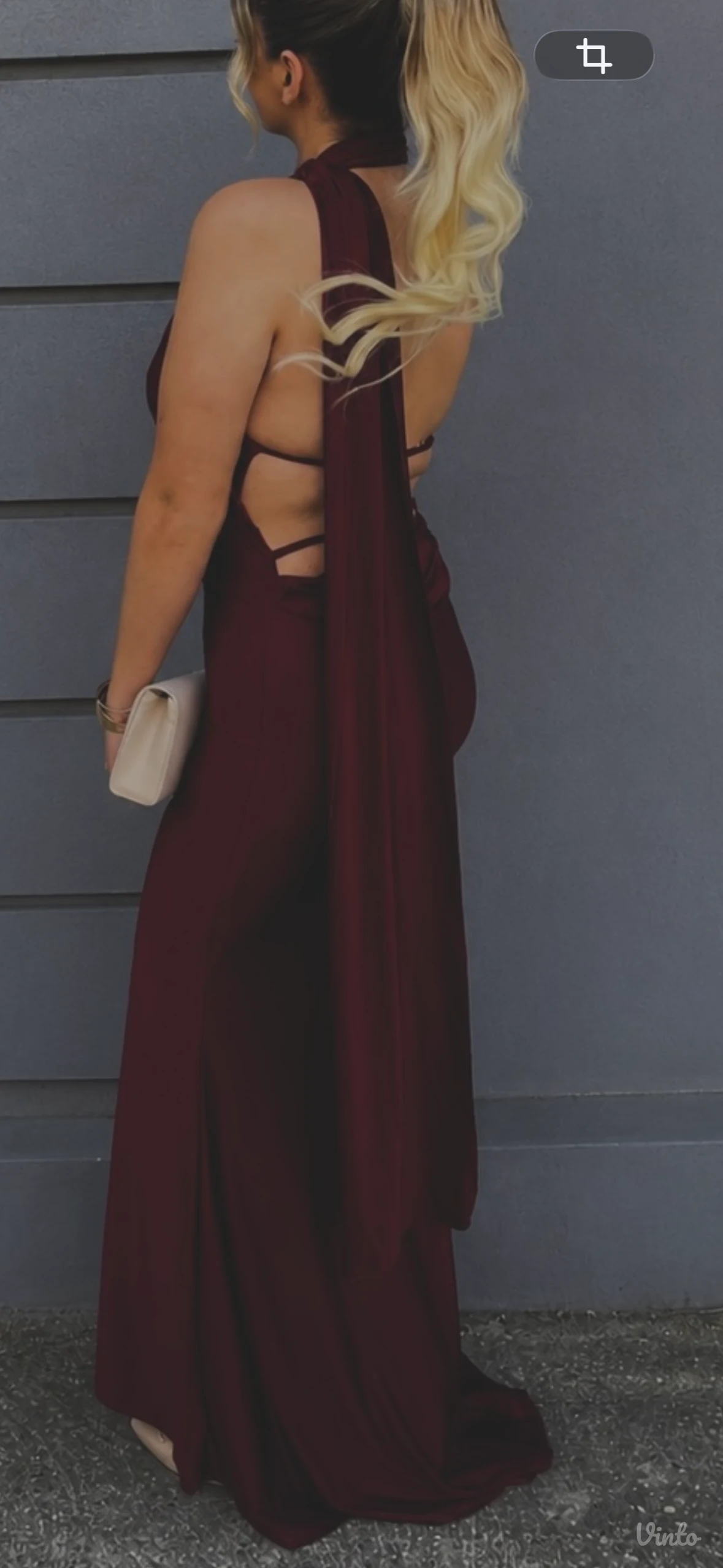 Bordo haljina