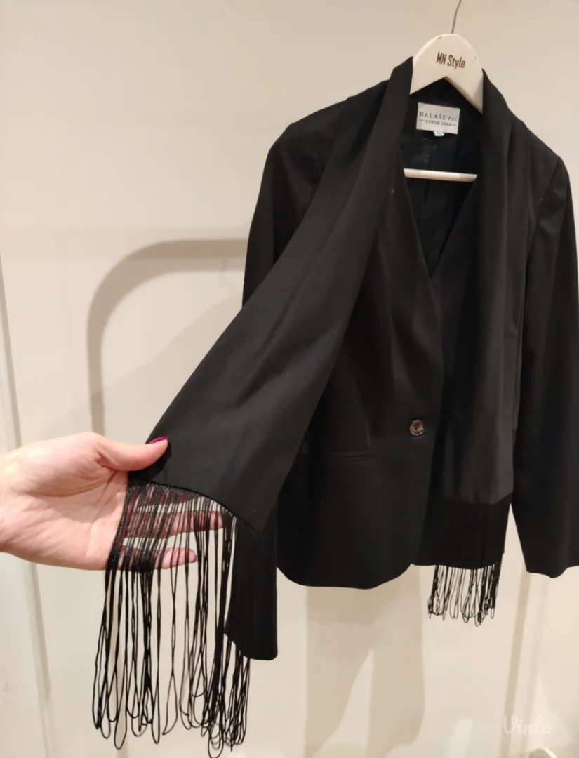 Crni sako Balašević NOVO