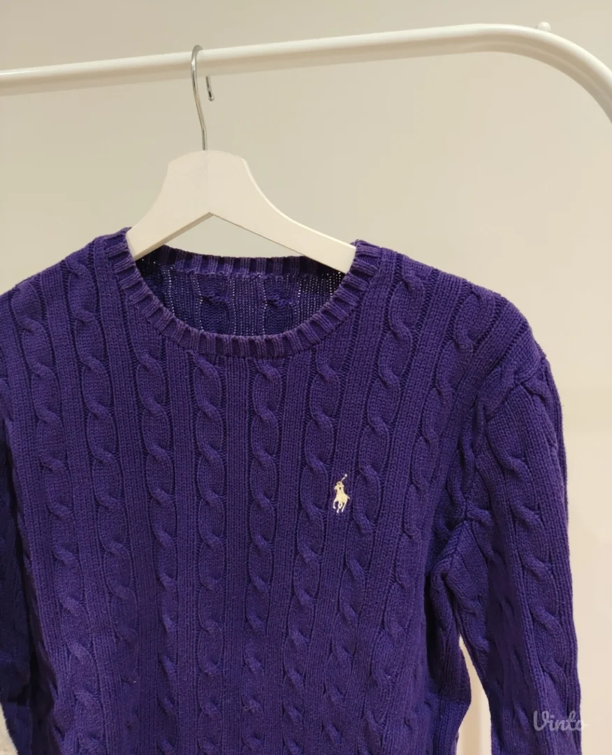 Ralph Lauren ljubičasti džemper