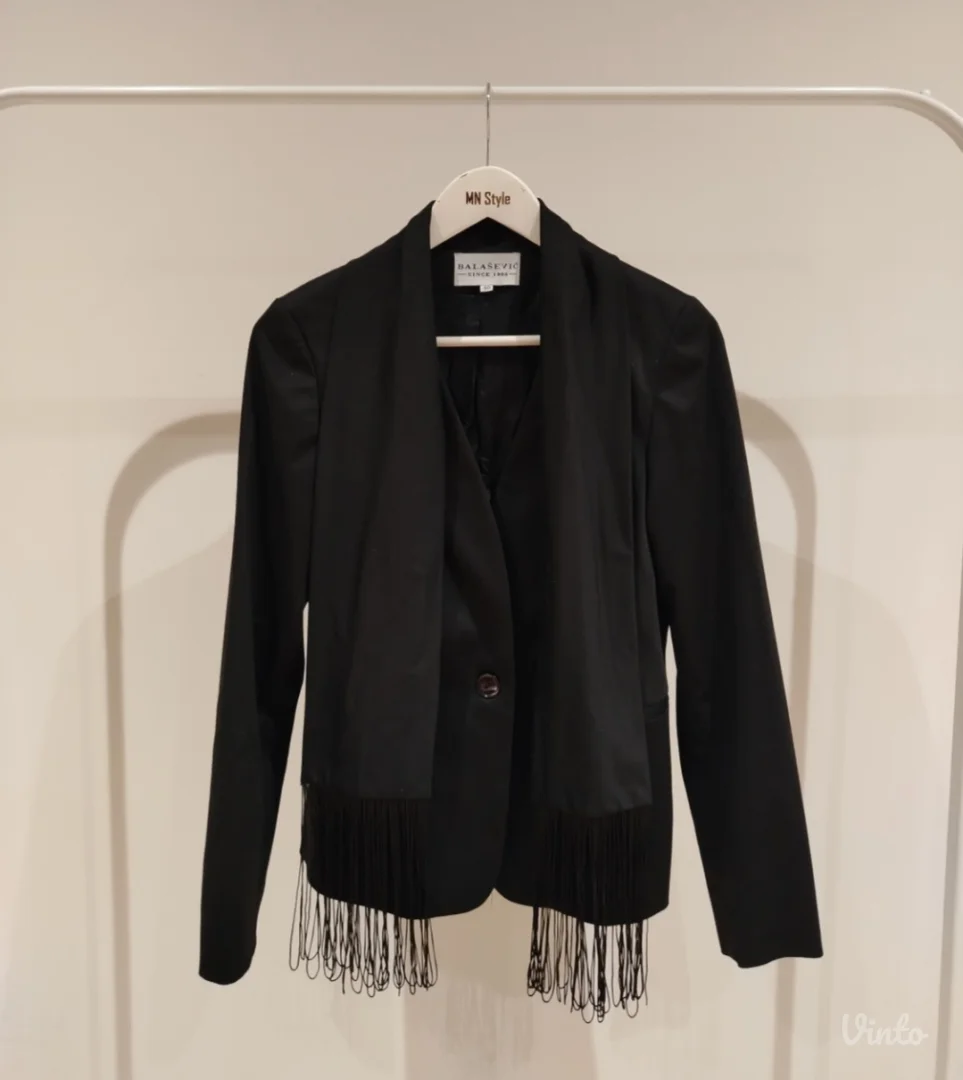 Crni sako Balašević NOVO