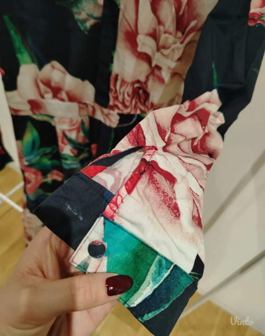 Mohito cvetna košulja-haljina