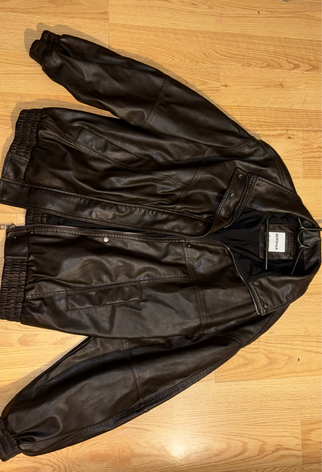 Vintage Bershka kožna jakna