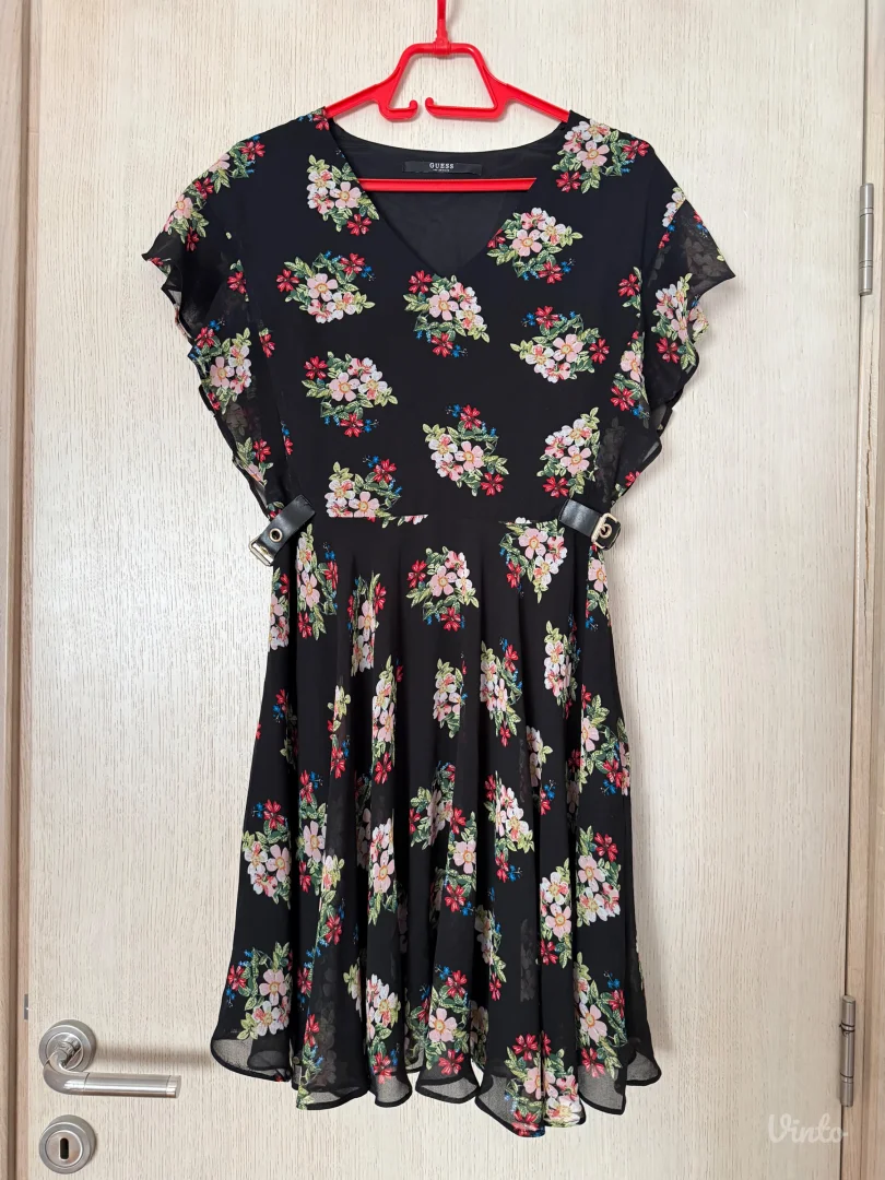 Guess cvetna haljina M
