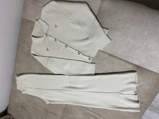 Trikotazni komplet dzemper i pantalone