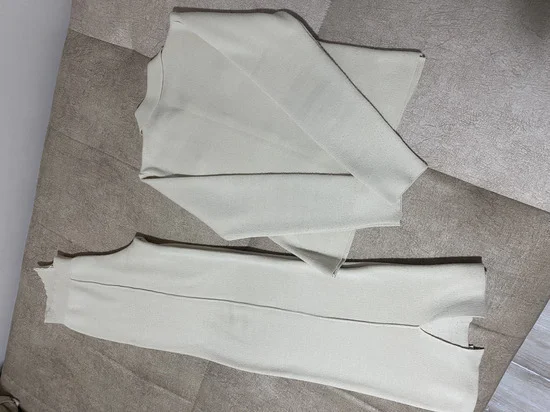 Trikotazni komplet dzemper i pantalone