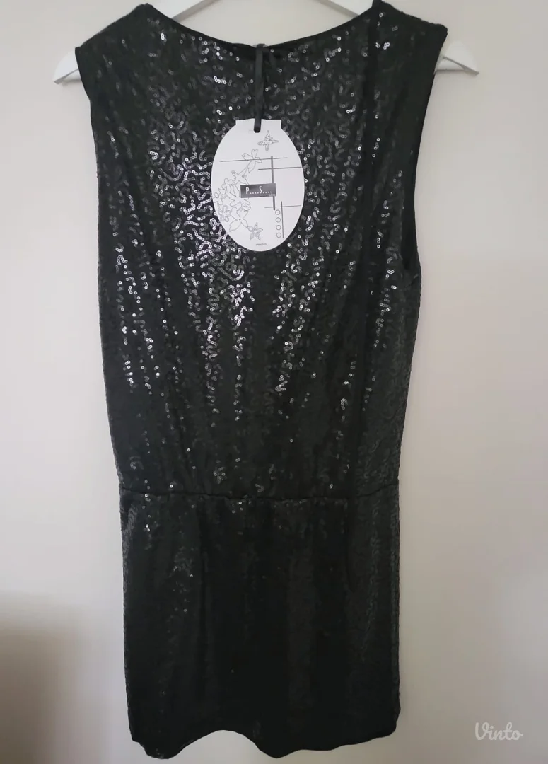 PS Fashion crna haljina-novo