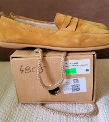 Kožne ženske, oker cipele - novo
