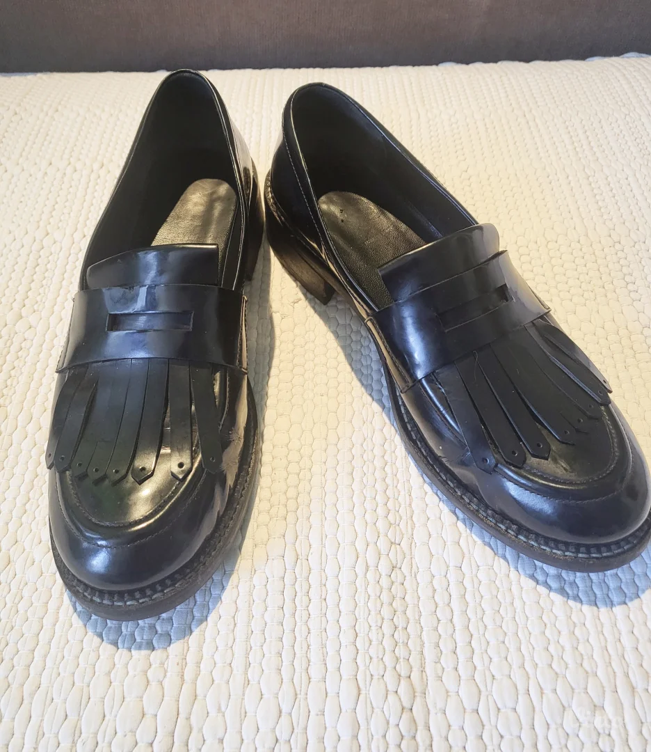 Loriblue crne cipele - mokasine