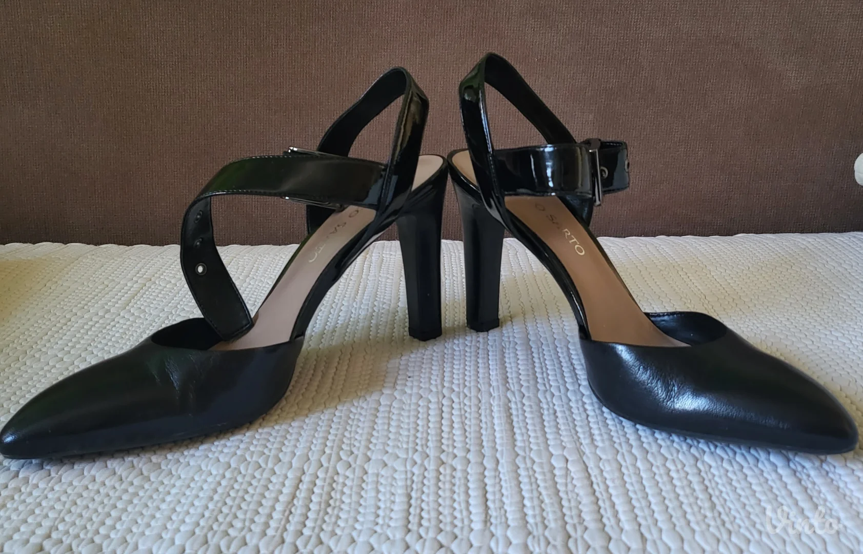 Franco Sarto crne, kožne cipele