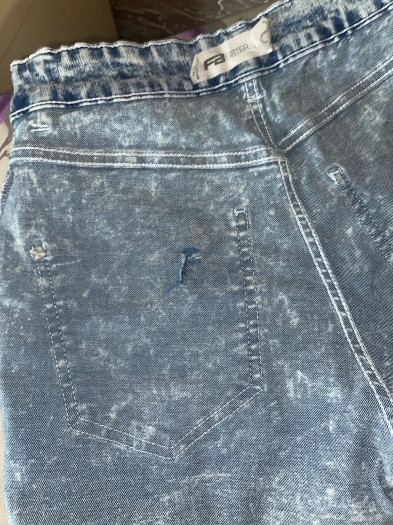 Svetlo plavi XS texas šorc