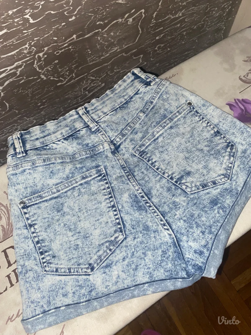 Svetlo plavi XS texas šorc