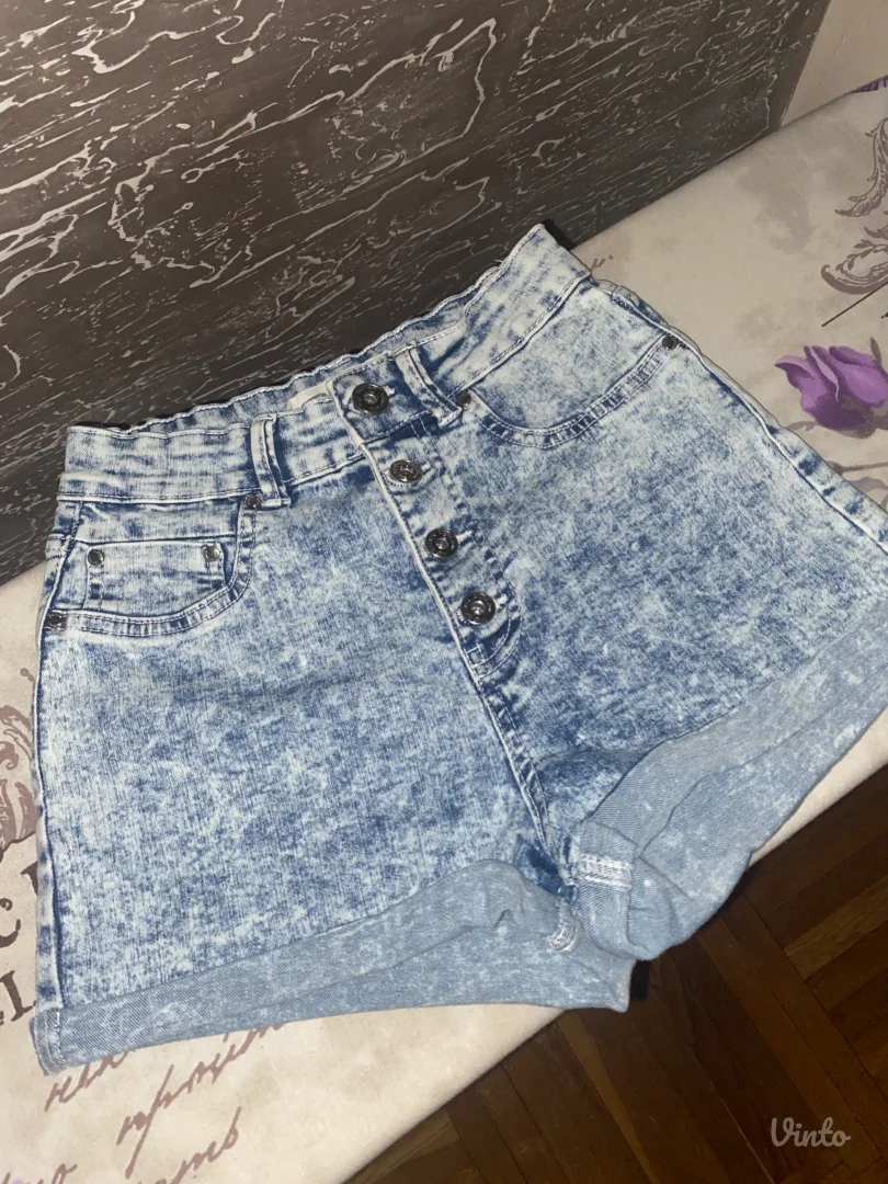 Svetlo plavi XS texas šorc