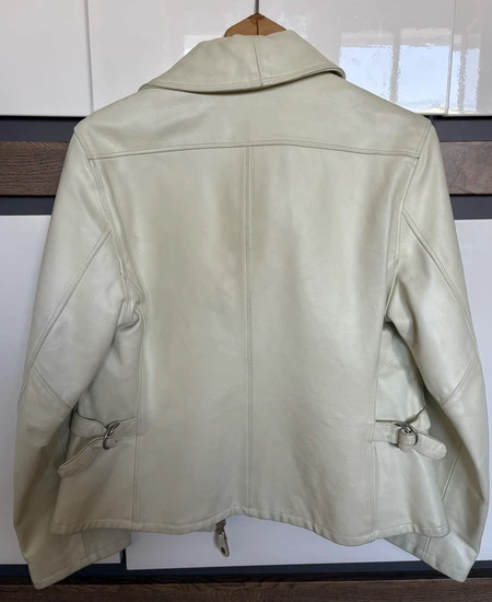 Vintage Armani Jeans kožna jakna