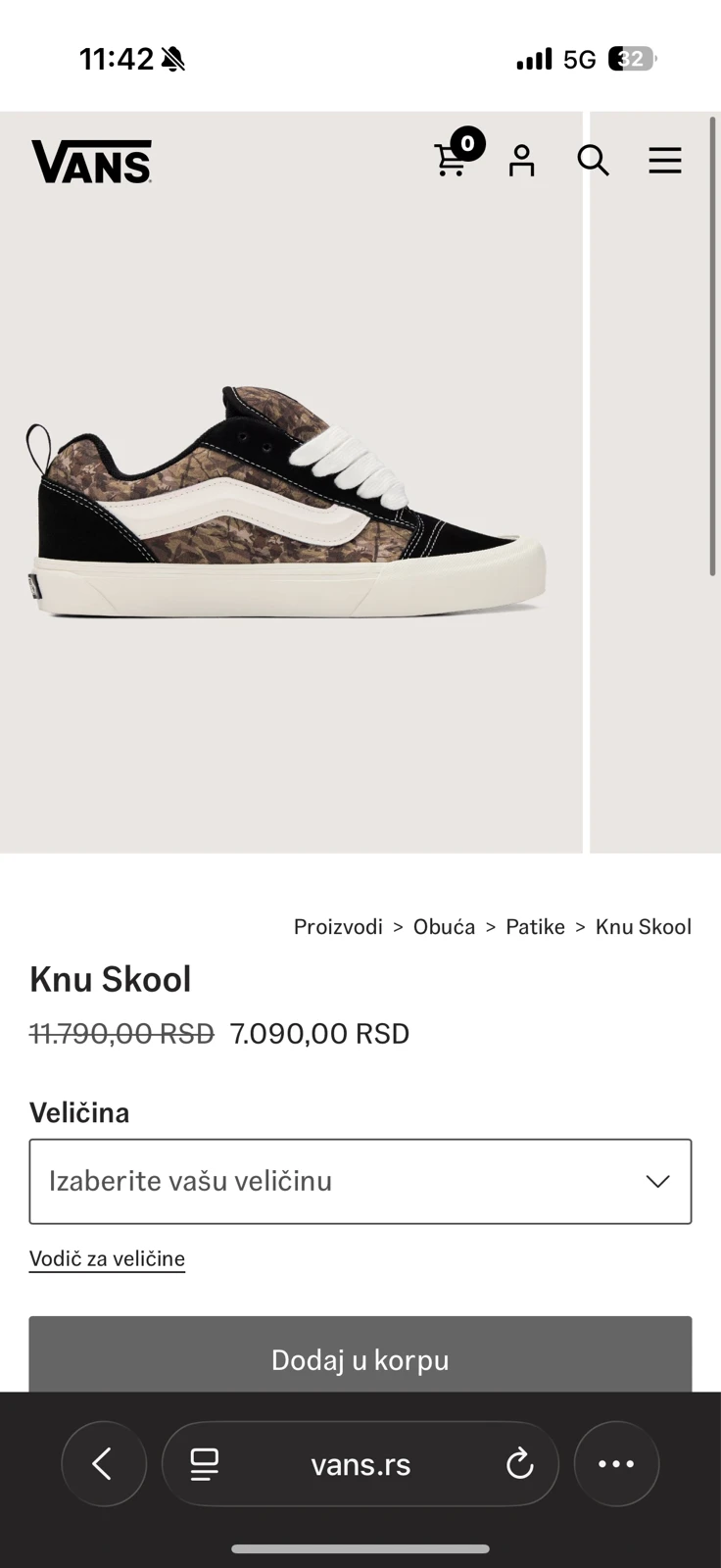 Vans muške patike