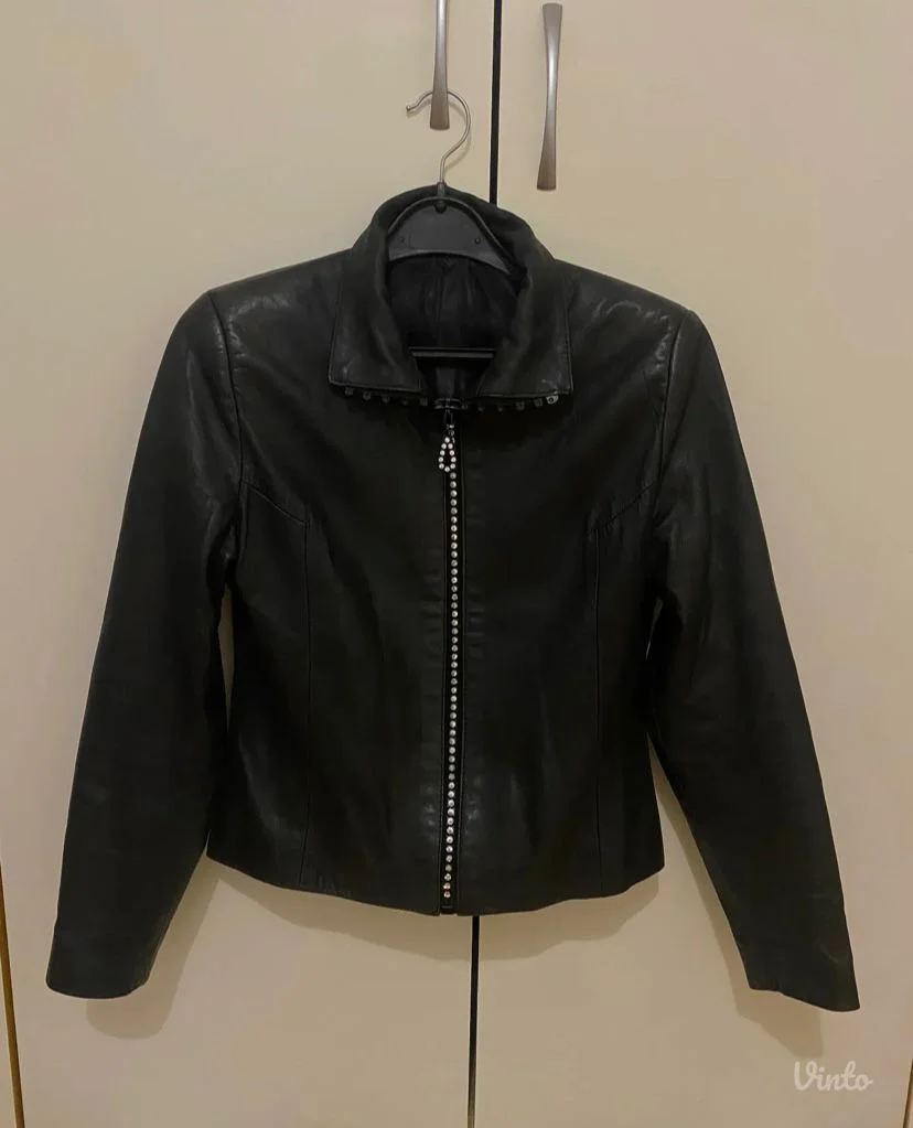 MONA kožna kratka jaknica! 🐈‍⬛