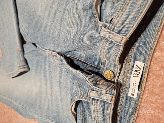 Zara farke – Savršen casual fit, svetlo plave! 👑!