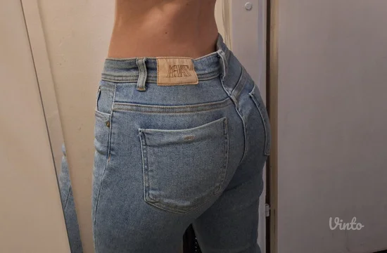 Zara farke – Savršen casual fit, svetlo plave! 👑!