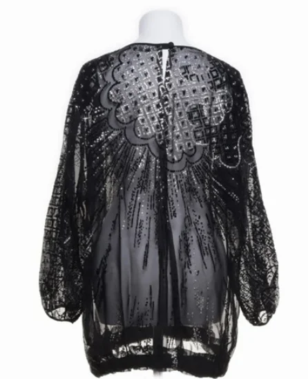 GIVENCHY vintage transparentna haljina