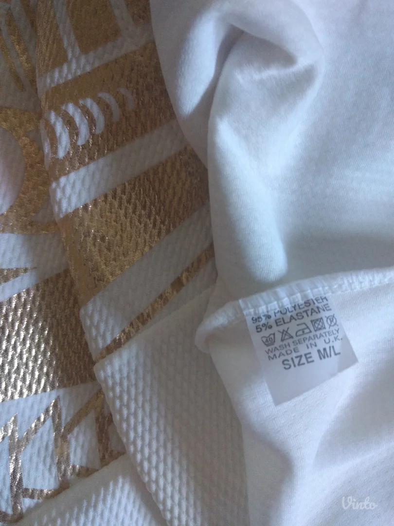 Haljina sa zlatnim printom