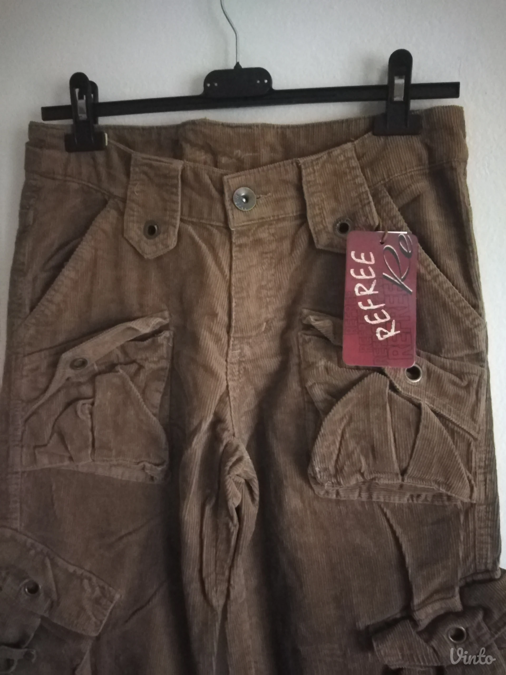 Široke pantalone od somota