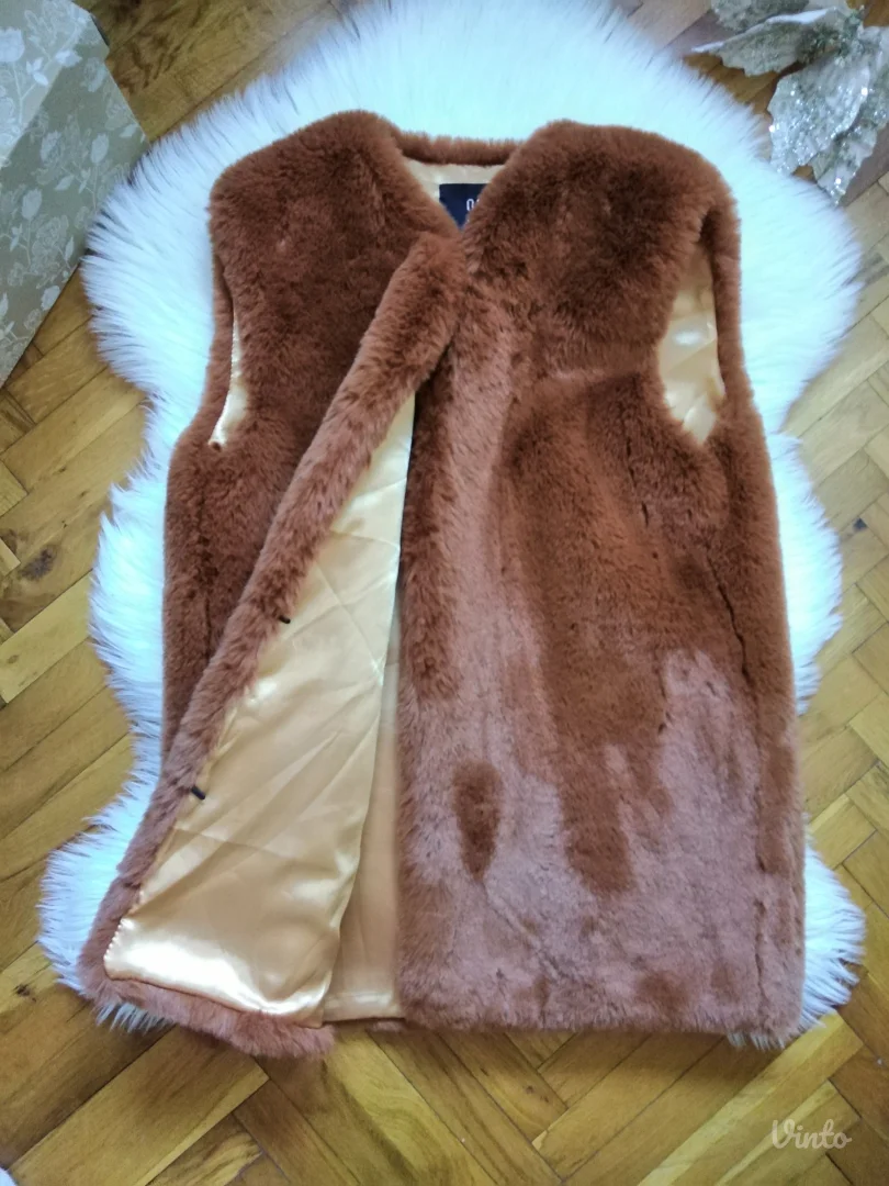 QED London krzneni prsluk M/L