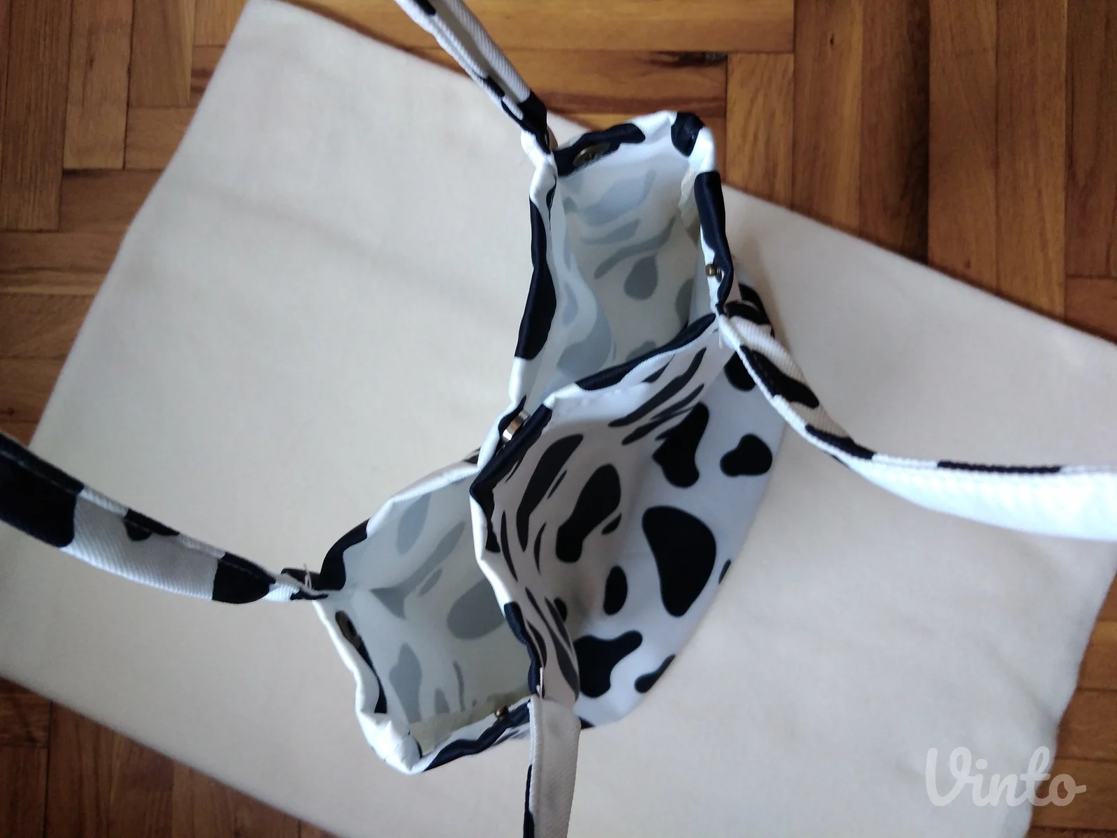 COW PRINT TORBA NOVO
