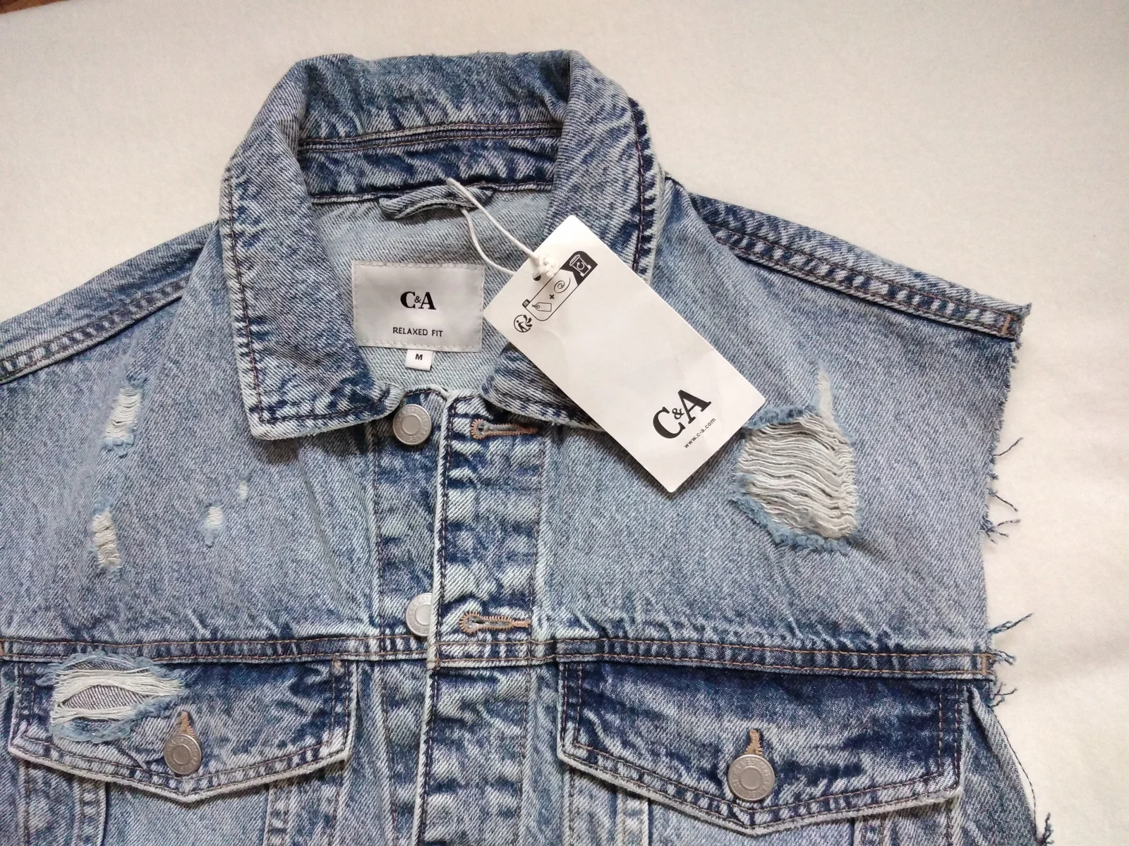 C&A teksas prsluk M NOVO