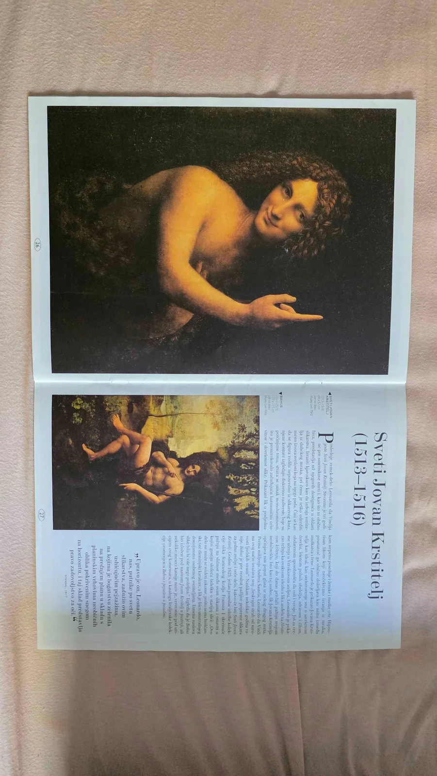 Veliki slikari Leonardo da Vinci