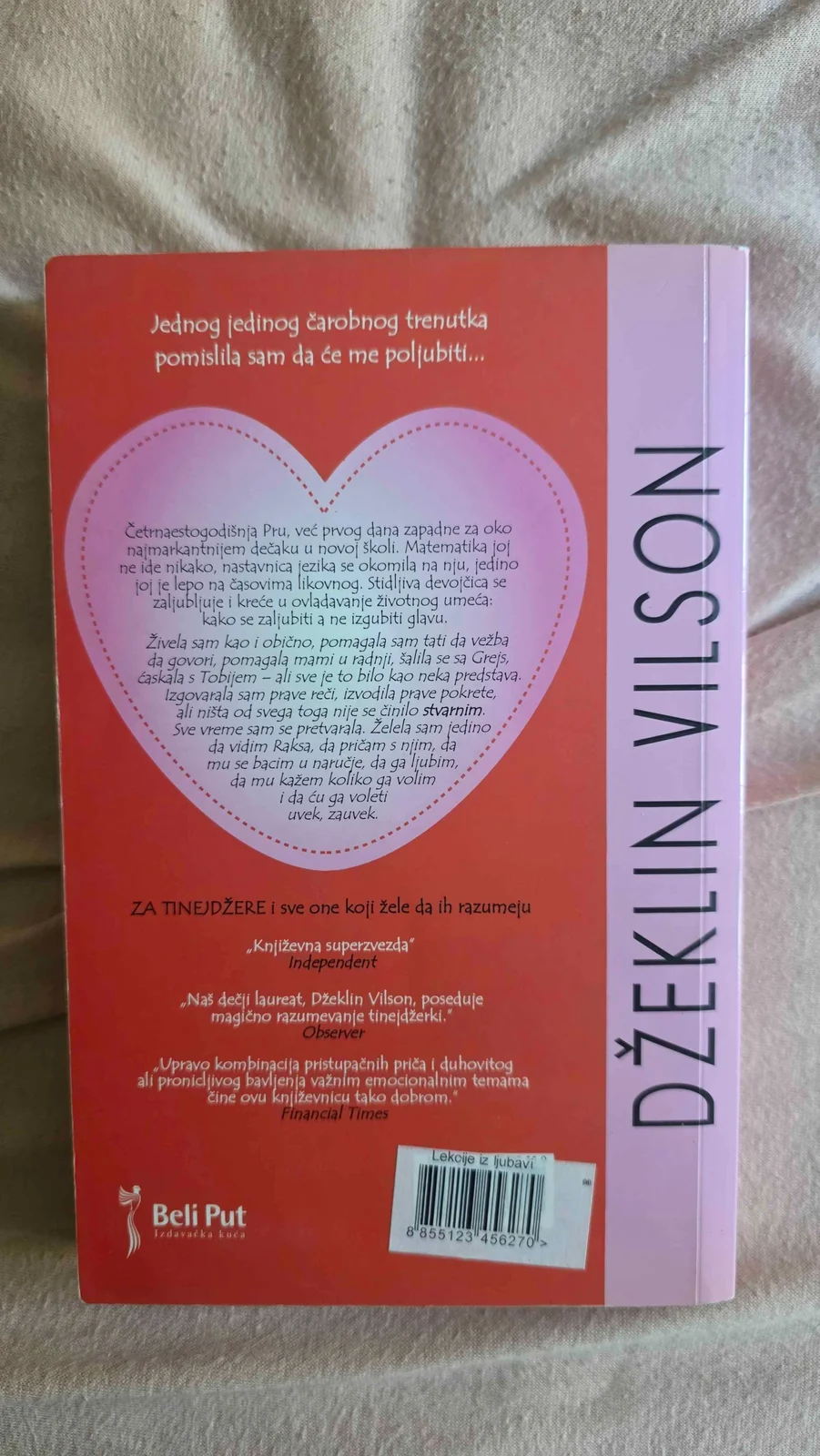 Lekcije iz ljubavi Dzeklin Vilson