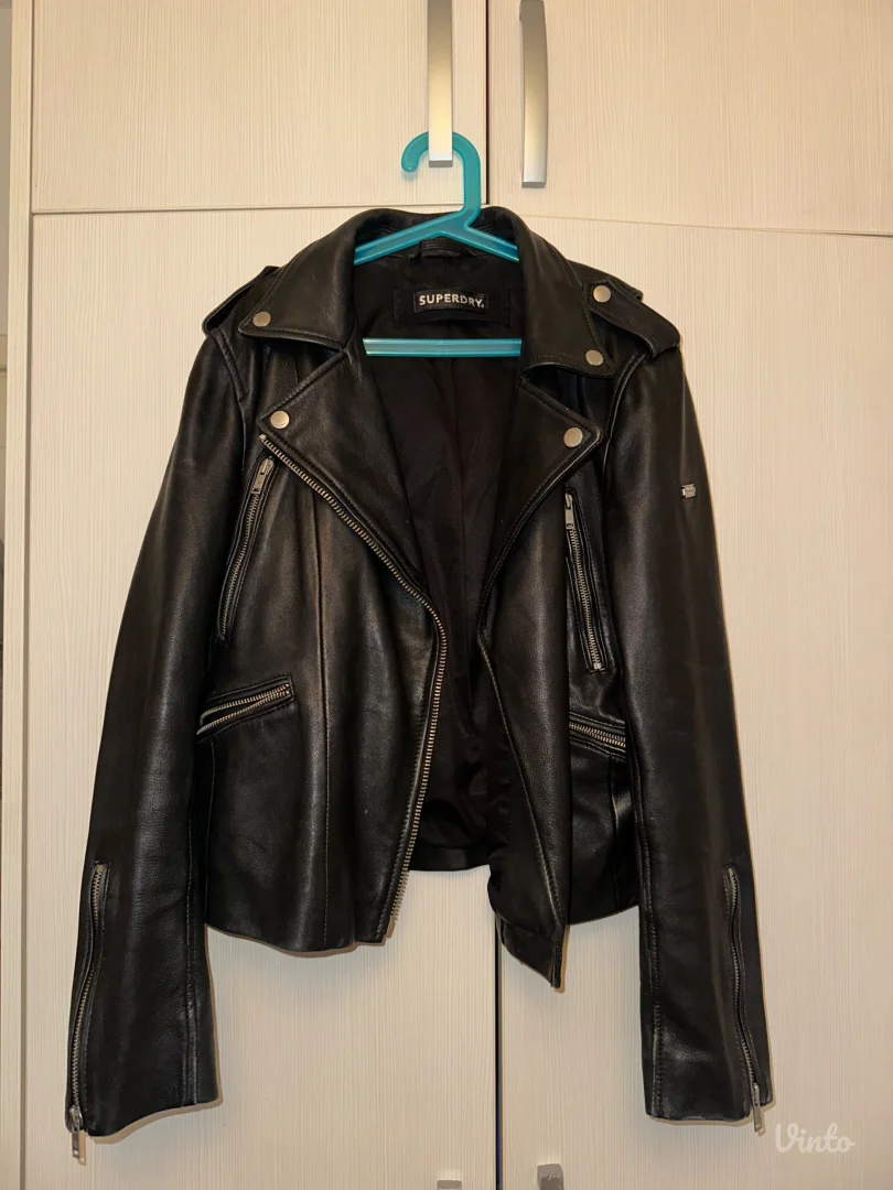 kožna jakna superdry