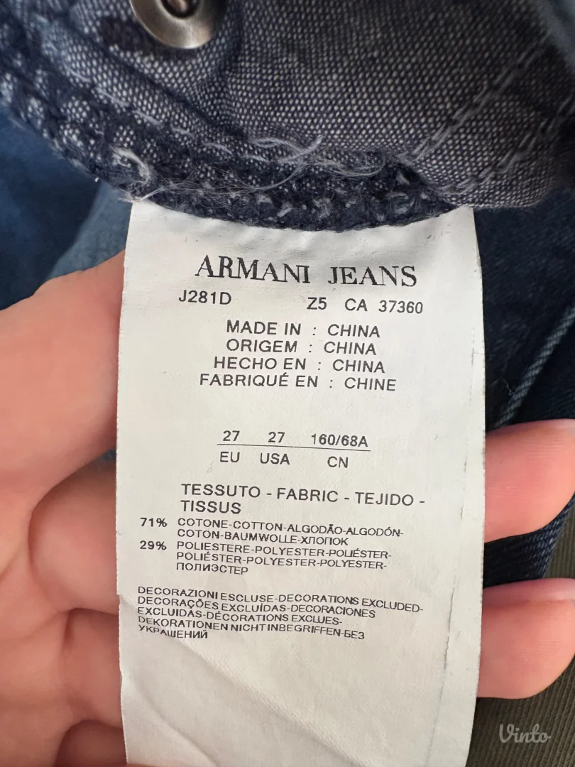 Armani Jeans 27 kao nove