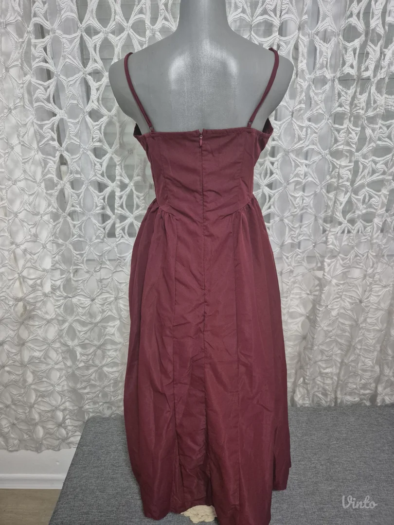 Bordo shein haljina SNIZENO