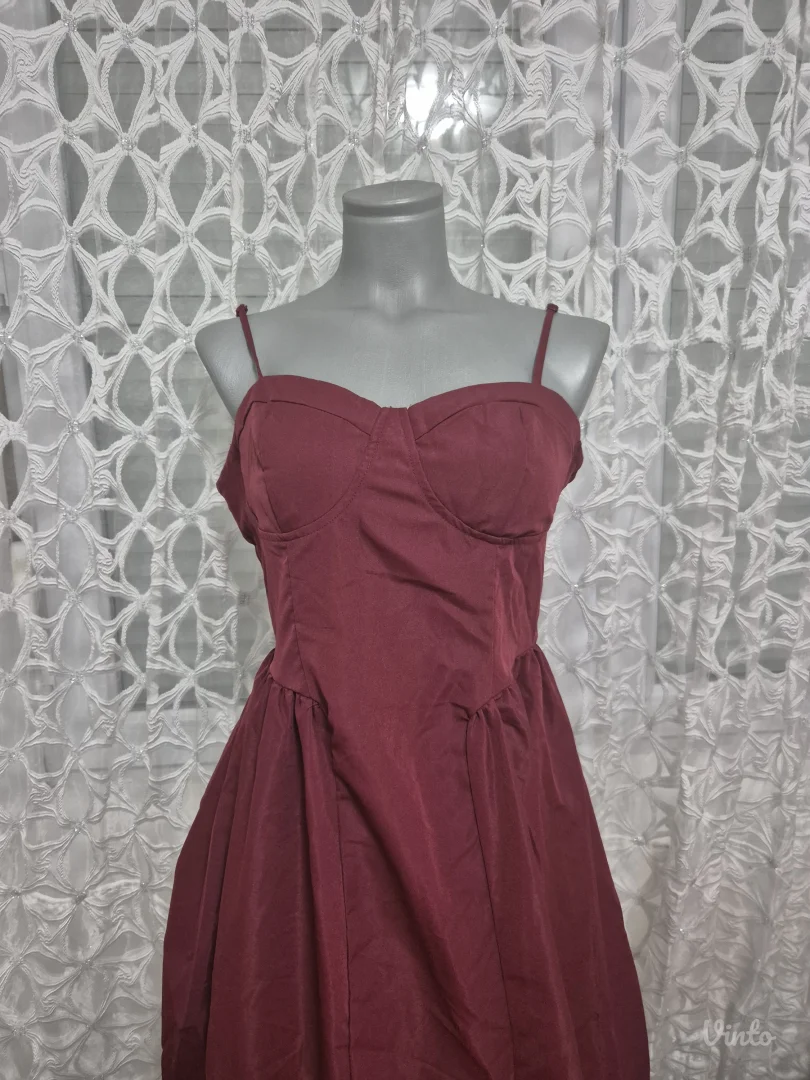 Bordo shein haljina SNIZENO